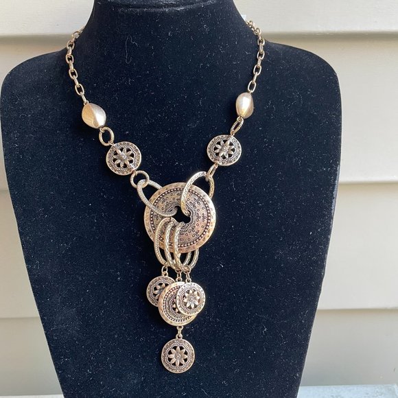 AFRICAN BEADED NECKLACE MALA NECKLACE SA29 - Picture 1 of 3